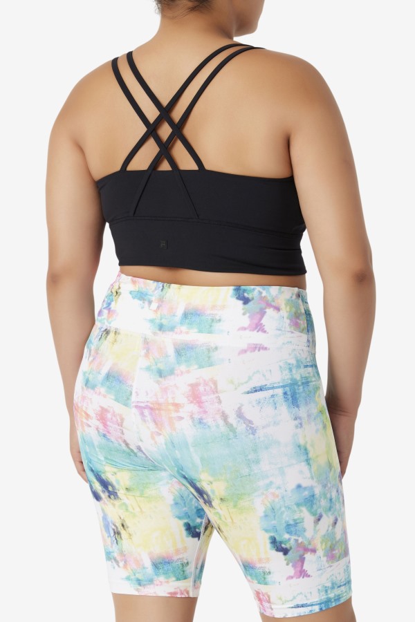 Uplift Cross Back Bra Top Fila Outlets