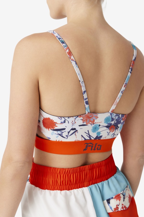 Charlee Bra Top Orange.Com Fila Outlets