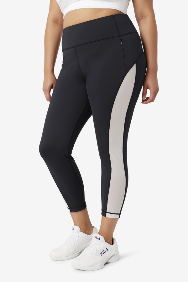 Forza Contrast 7/8 Leggings Fila Outlets Black/White