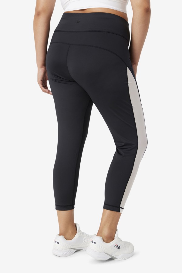 Forza Contrast 7/8 Leggings Fila Outlets Black/White