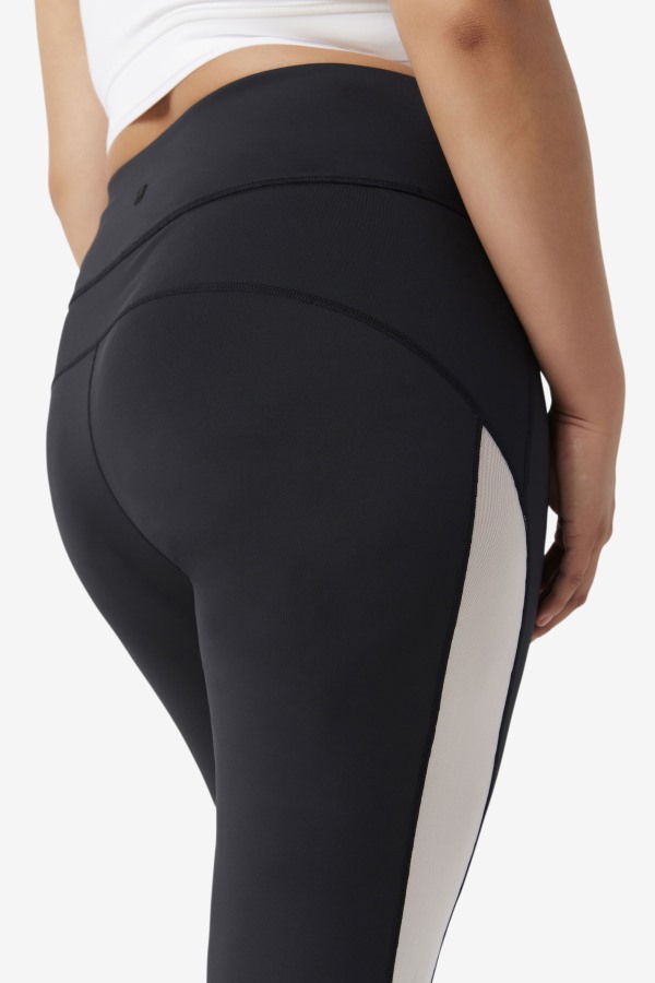 Forza Contrast 7/8 Leggings Fila Outlets Black/White