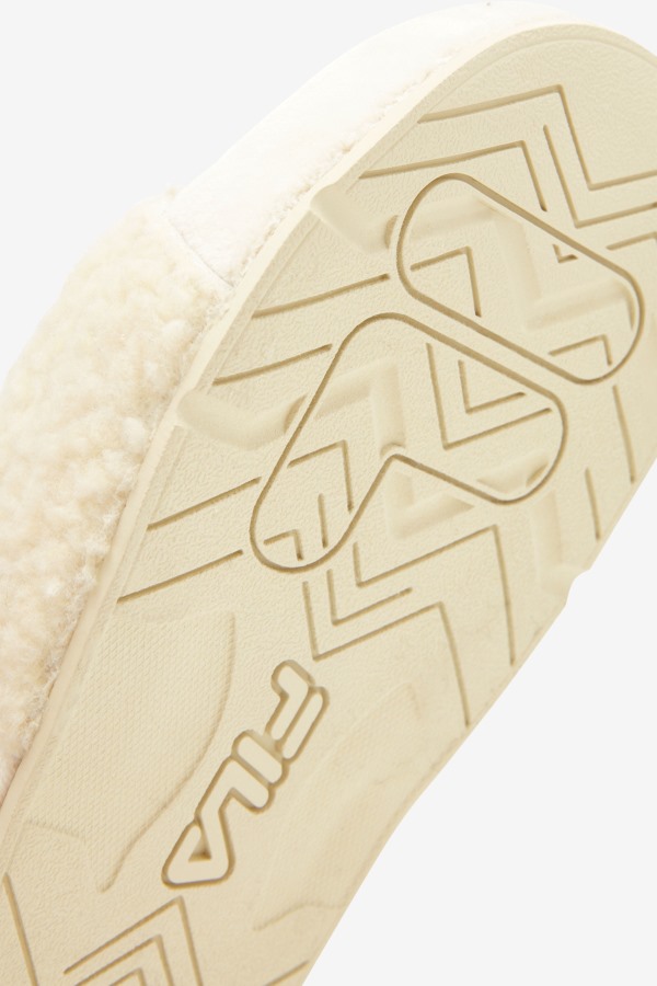 Cream/Navy/Red Fila Outlets Women\'s Fuzzy Drifter