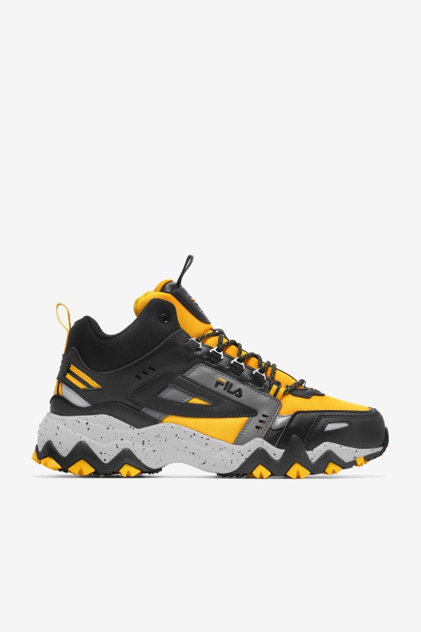 Men's Oakmont Tr Mid Fila Outlets Gold/Black/Glacier Gray