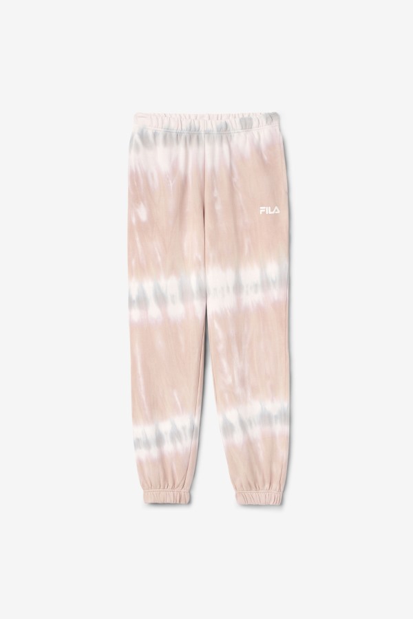 Fila Outlets Raleigh Tie Dye Jogger Gardenia/White/Belgian Block