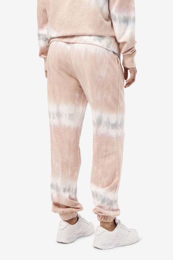 Fila Outlets Raleigh Tie Dye Jogger Gardenia/White/Belgian Block