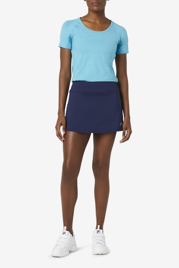 Pickleball Flounce Skort Navy Fila Outlets