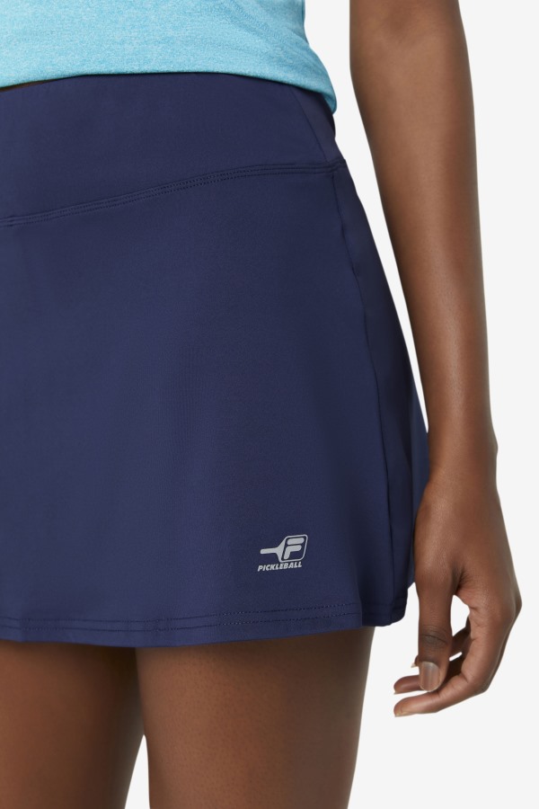Pickleball Flounce Skort Navy Fila Outlets