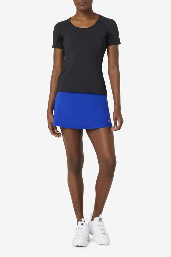 Atomic Blue Pickleball Flounce Skort Fila Outlets