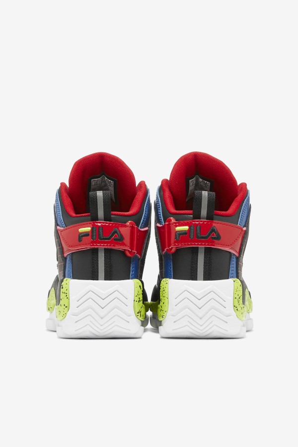 Big Kids\' Grant Hill 2 Black/Blue/Red Fila Outlets