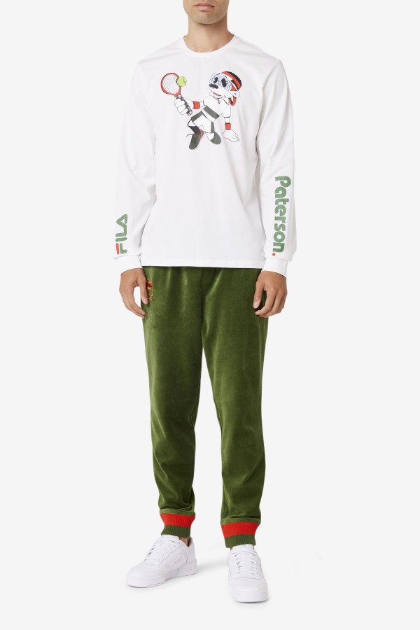 Fila Outlets White Fila x Paterson Long Sleeve Tee