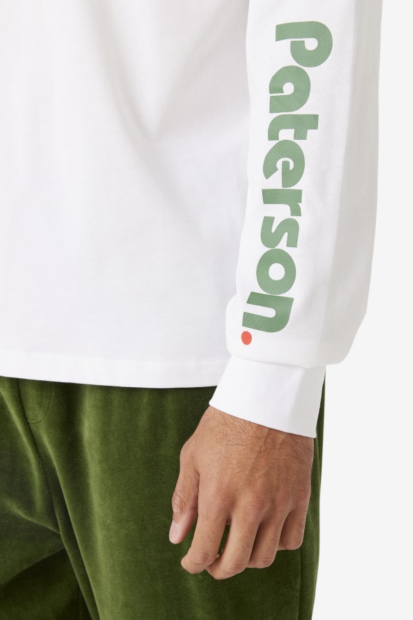 Fila Outlets White Fila x Paterson Long Sleeve Tee