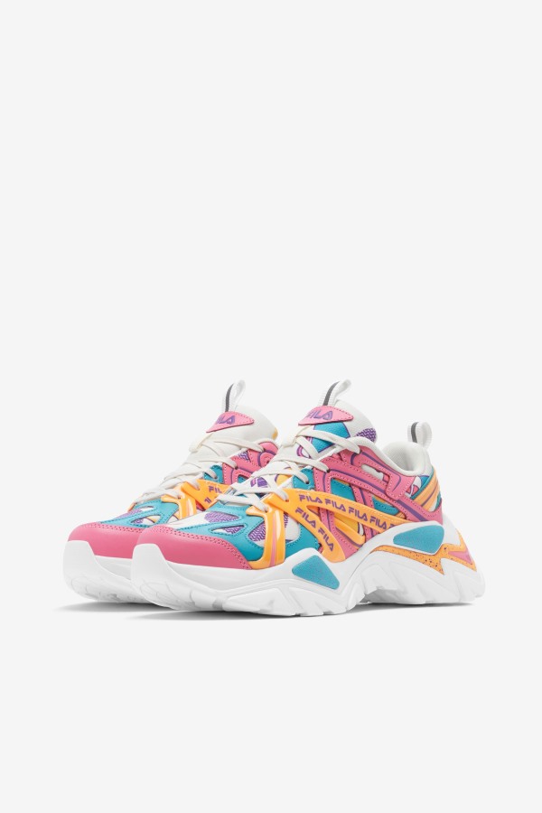 Fila Outlets Gardenia/Blue/Bubblegum Women\'s Electrove 2