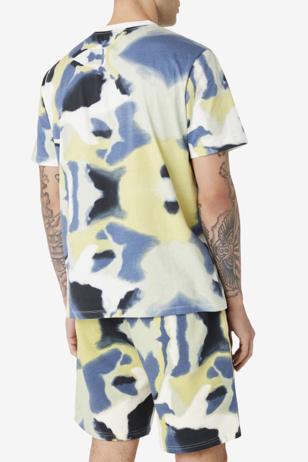 Acotas Tee Brushstroke Print Fila Outlets
