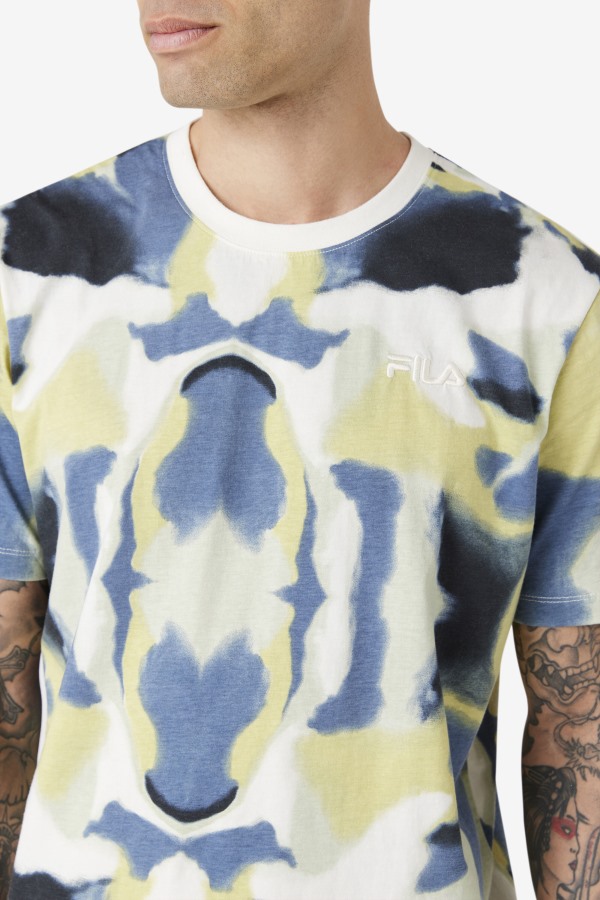 Acotas Tee Brushstroke Print Fila Outlets