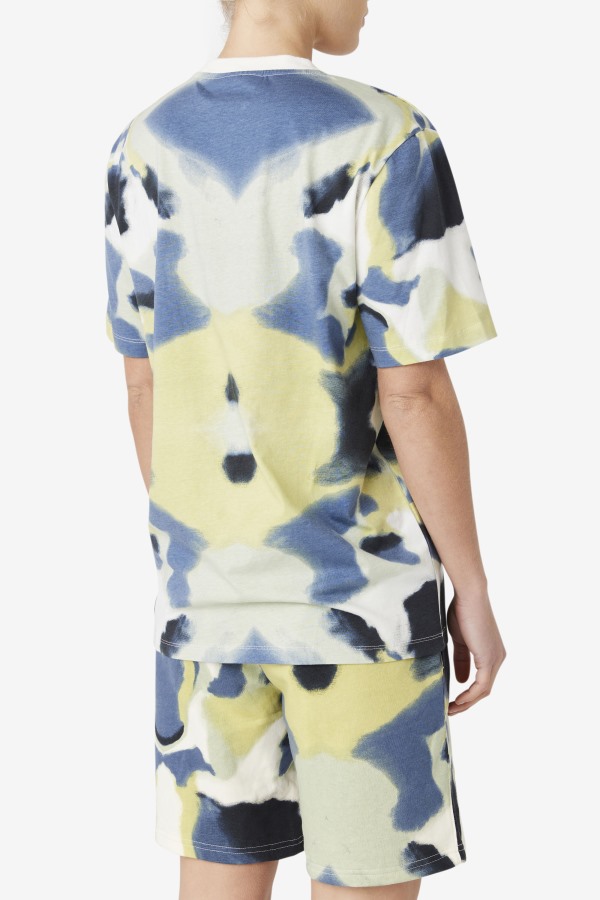 Acotas Tee Brushstroke Print Fila Outlets
