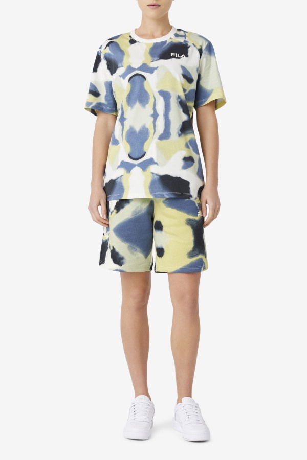 Acotas Tee Brushstroke Print Fila Outlets