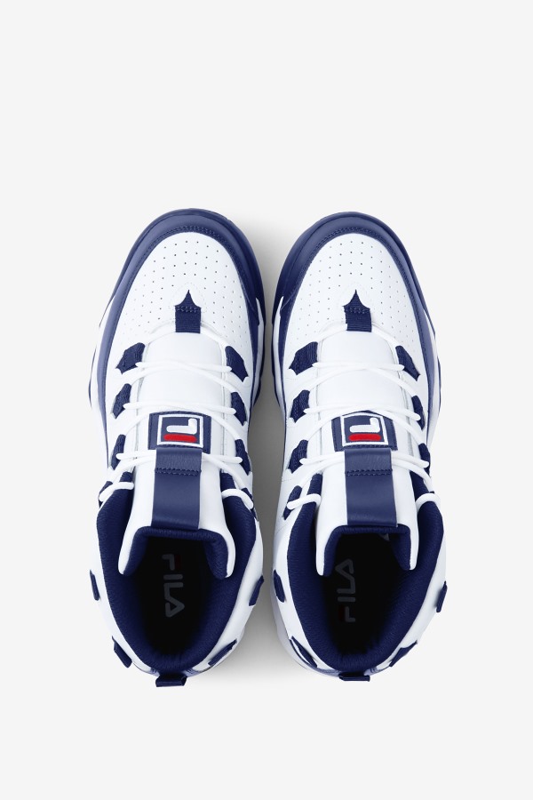 Fila Outlets Men\'s Grant Hill 1 White/Navy/Red
