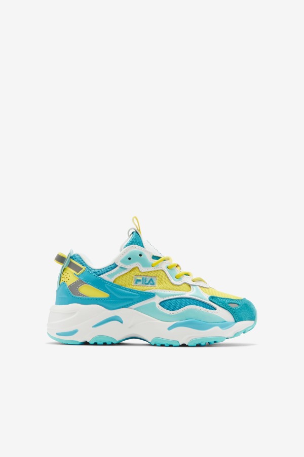 Big Kids' Ray Tracer Apex Fila Outlets Celandine/Blue/Blue