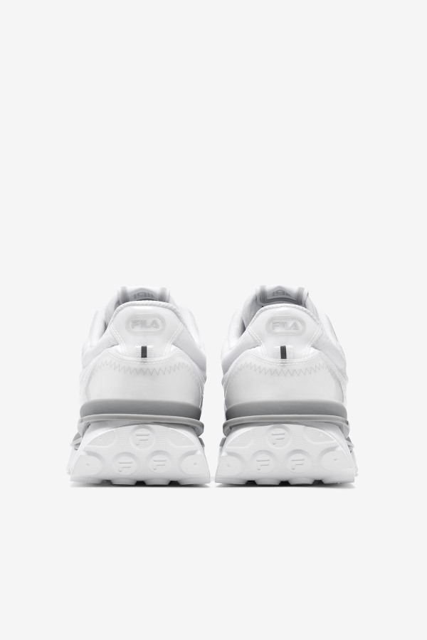 Fila Outlets Men\'s Renno Patched White/Glacier Gray