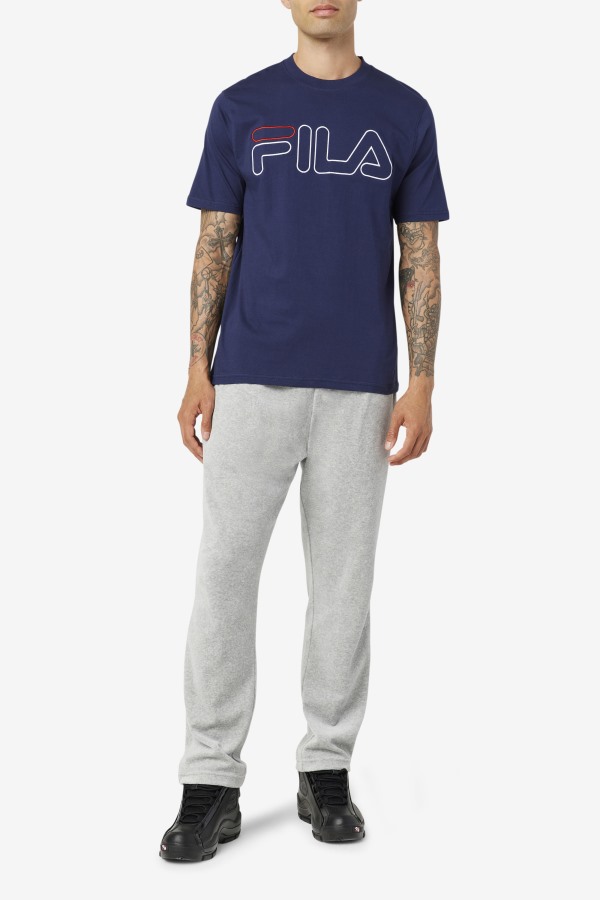 Navy/White/Red Fila Outlets borough tee