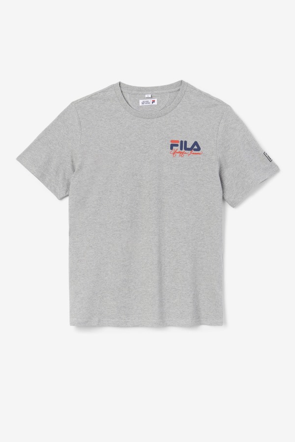 Heather Grey Bevans Park Graphic Tee Fila Outlets