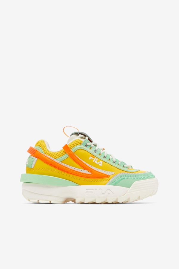 Women's Disruptor 2 Exp Lemon/Green Ash/Orange Fila Outlets