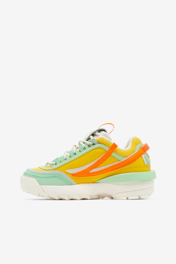 Women\'s Disruptor 2 Exp Lemon/Green Ash/Orange Fila Outlets