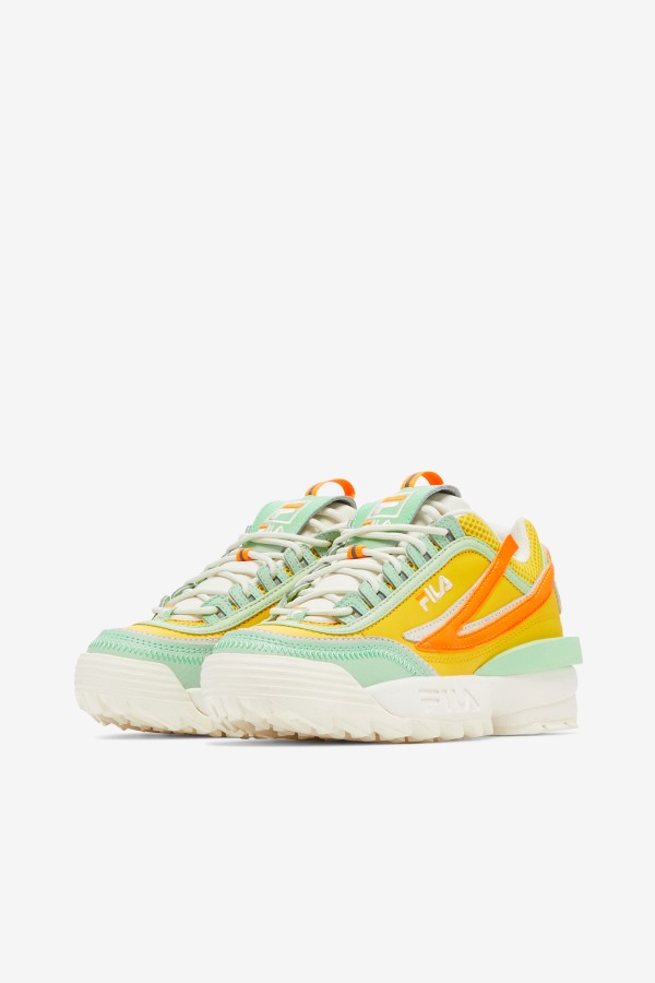 Women\'s Disruptor 2 Exp Lemon/Green Ash/Orange Fila Outlets