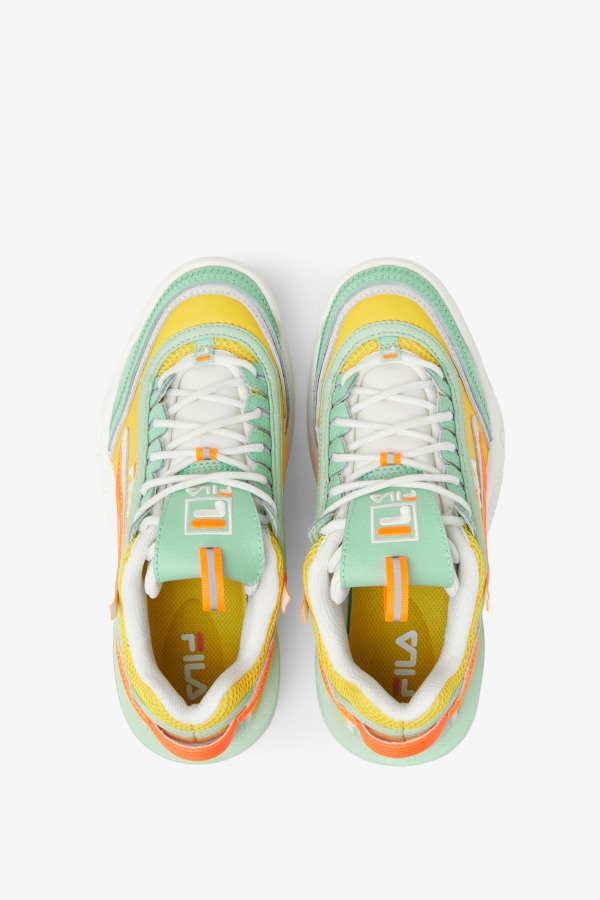 Women\'s Disruptor 2 Exp Lemon/Green Ash/Orange Fila Outlets