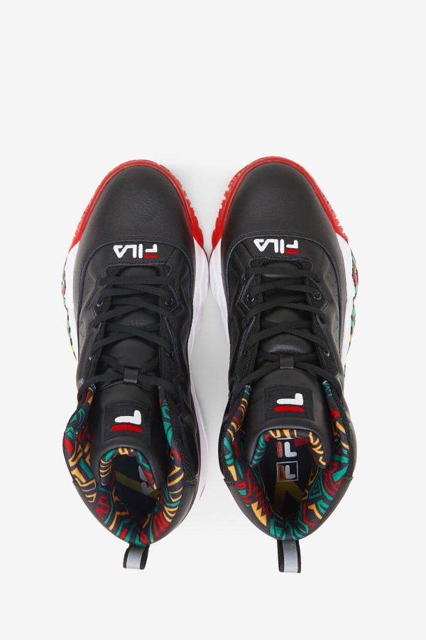 Men\'s MB Black/Jelly Bean/Lemon Fila Outlets