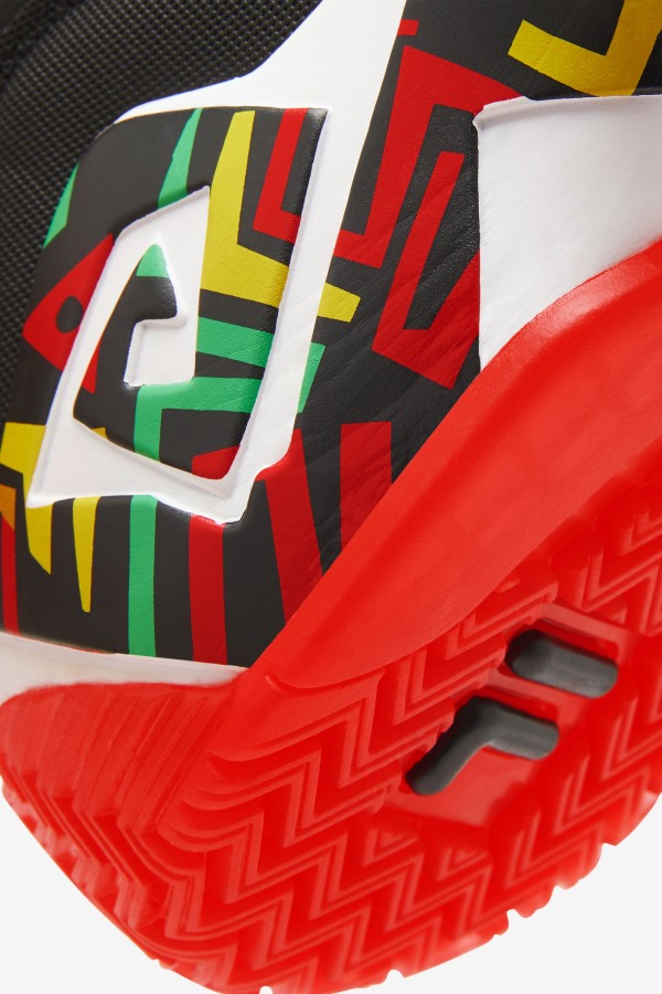 Men\'s MB Black/Jelly Bean/Lemon Fila Outlets