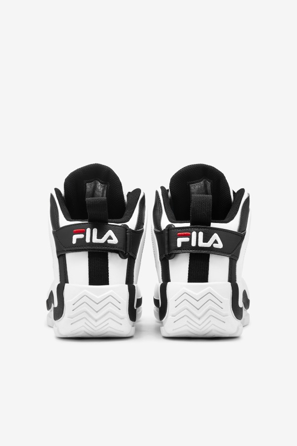 White/Black/Red Fila Outlets Men\'s Grant Hill 2
