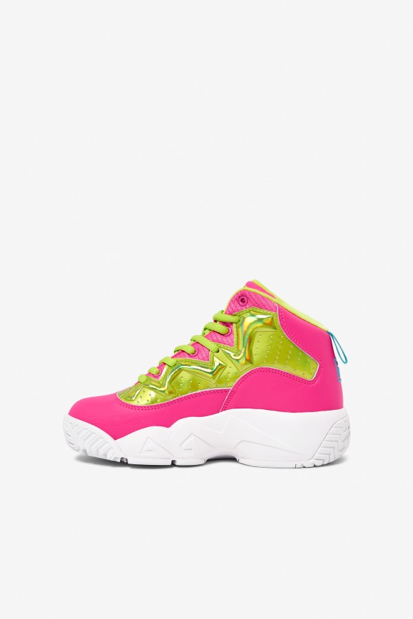 Fila Outlets Big Kids\' Mb Night Walk Pink/Lime Punch/White