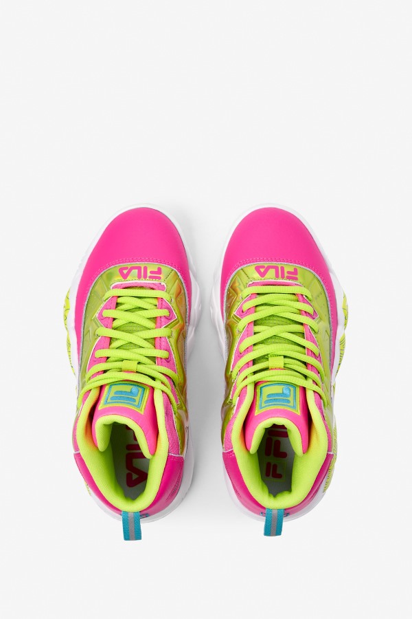 Fila Outlets Big Kids\' Mb Night Walk Pink/Lime Punch/White