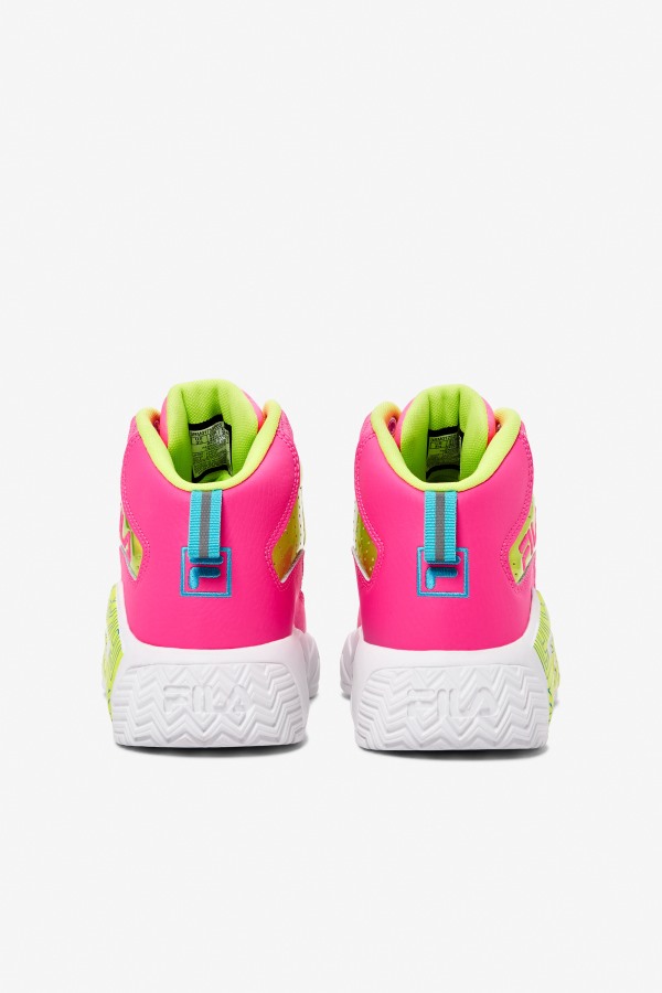 Fila Outlets Big Kids\' Mb Night Walk Pink/Lime Punch/White