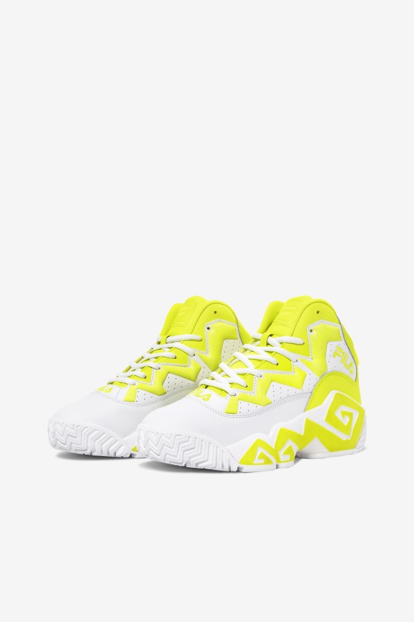 Women\'s MB Yellow/White Fila Outlets