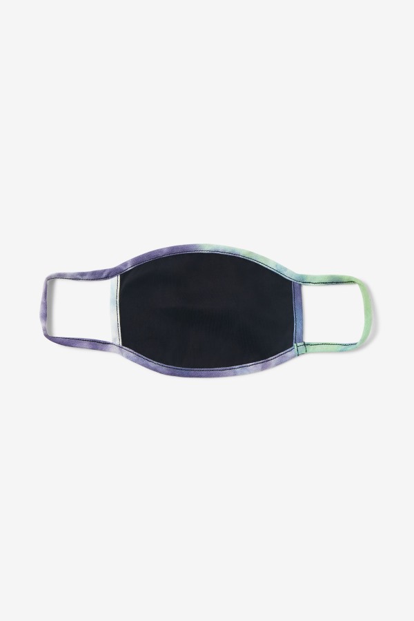 Blue Tie Dye Face Mask Fila Outlets Blue Aqua Tie Dye