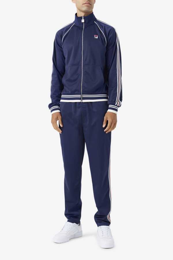 Fila Outlets Lavin Track Jacket Navy/Egret/Red