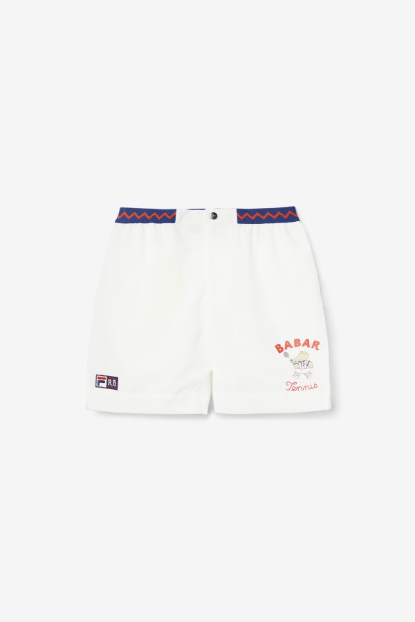 Fila Outlets White/Beacon Blue/Firey Red Fila x RB Babar Marckus Short