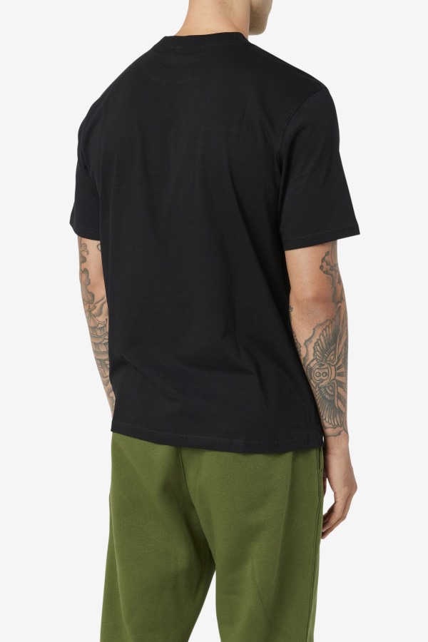 Black/White/Red borough tee Fila Outlets
