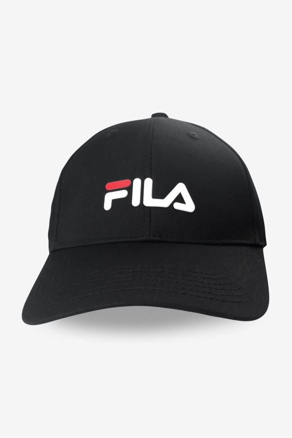 Black Fila Outlets Dad Hat