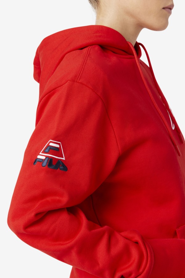 Fila Outlets Grant Hill Lazarus Hoodie Red