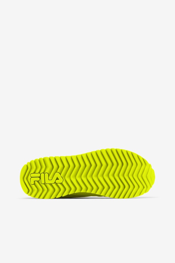 Women\'s Orbit Stripe Fila Outlets Yellow/Black/Brilliant White