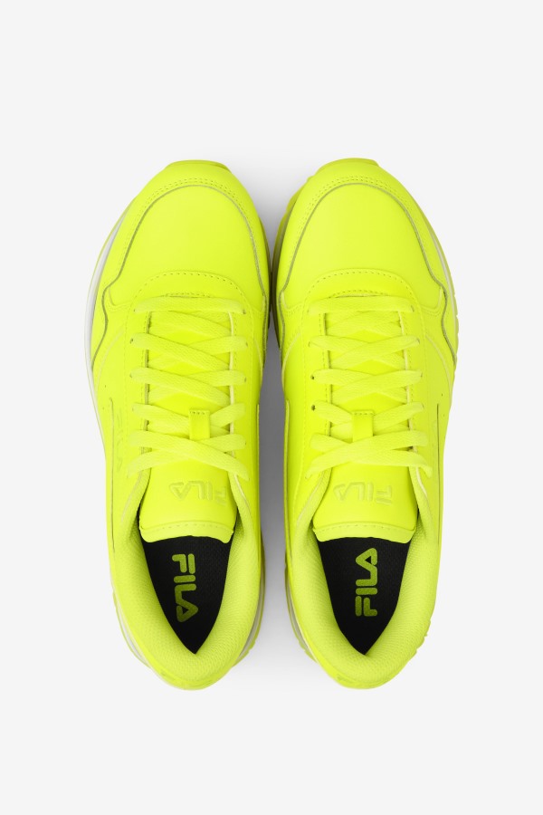 Women\'s Orbit Stripe Fila Outlets Yellow/Black/Brilliant White