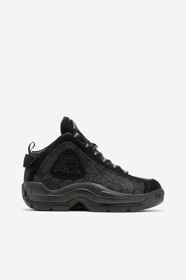 Black Women's Grant Hill 2 Floral Jacquard Fila Outlets