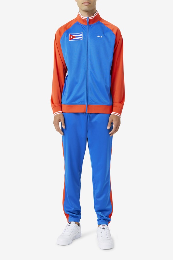 Fila Outlets Blue/Fiery Red Cuba Pant