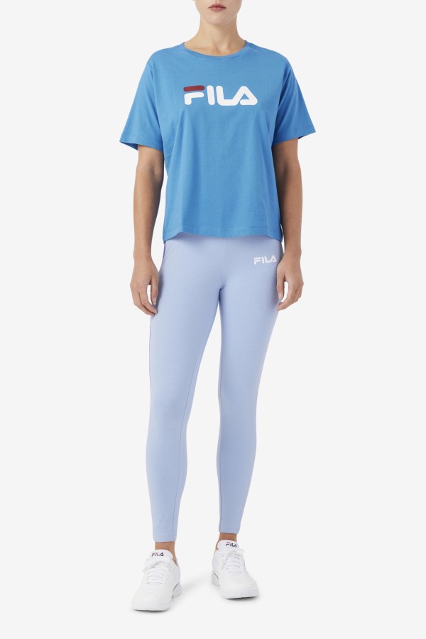 Mercy Legging Fila Outlets Blue/White/Blue