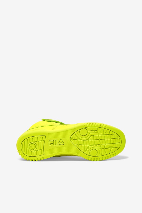 Yellow Fila Outlets Women\'s F-14