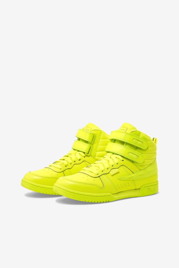 Yellow Fila Outlets Women\'s F-14