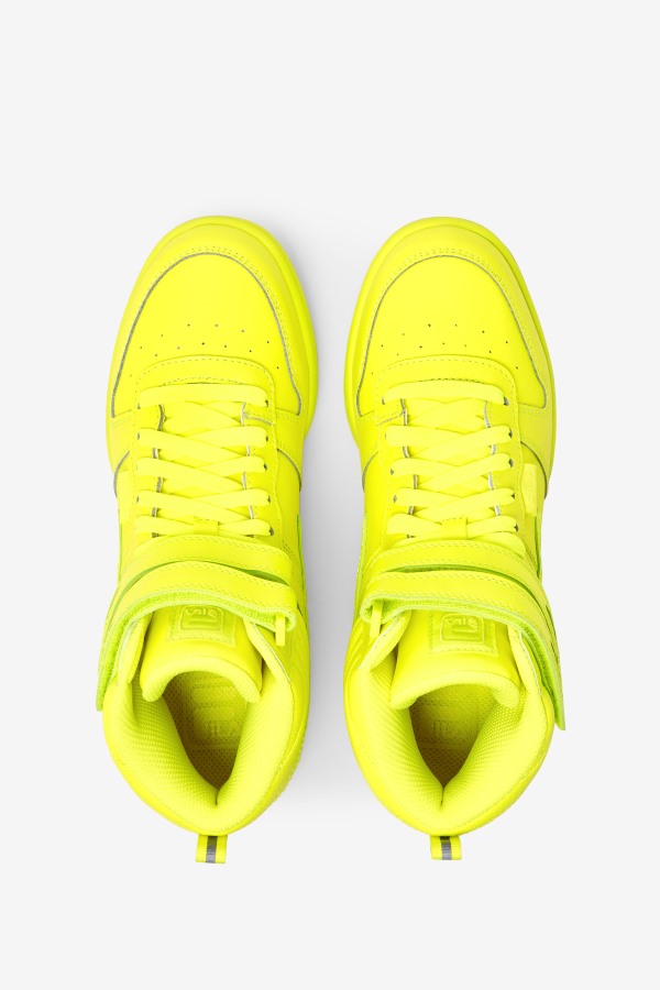 Yellow Fila Outlets Women\'s F-14